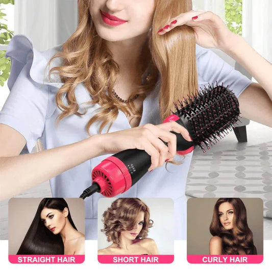 One Step Hair Dryer and Styler Hot Air Brush Volumizer - Yalla Deals
