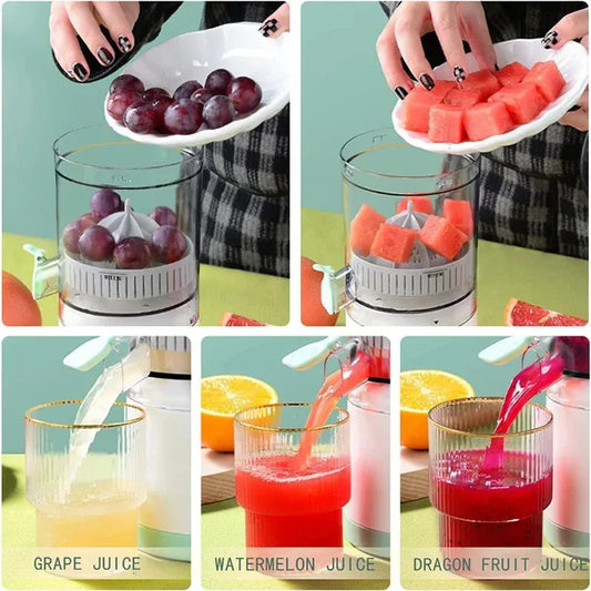 USB Rechargeable Electric Citrus Juicer - Yalla Deals