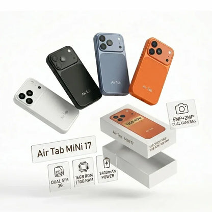 AirTab Mini 17 Smartphone – 4 Inch Display, 24GB RAM, 1TB ROM - Yalla Deals