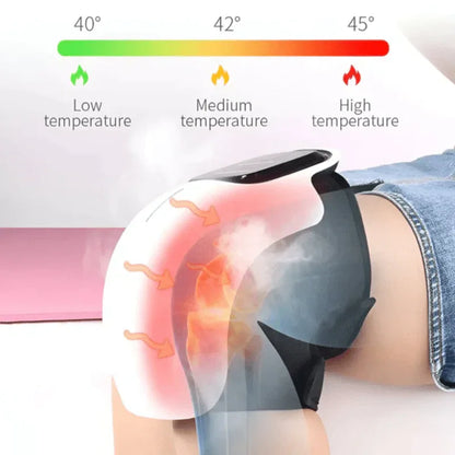Electric Knee Massager with Heat & Vibration - Yalla Deals