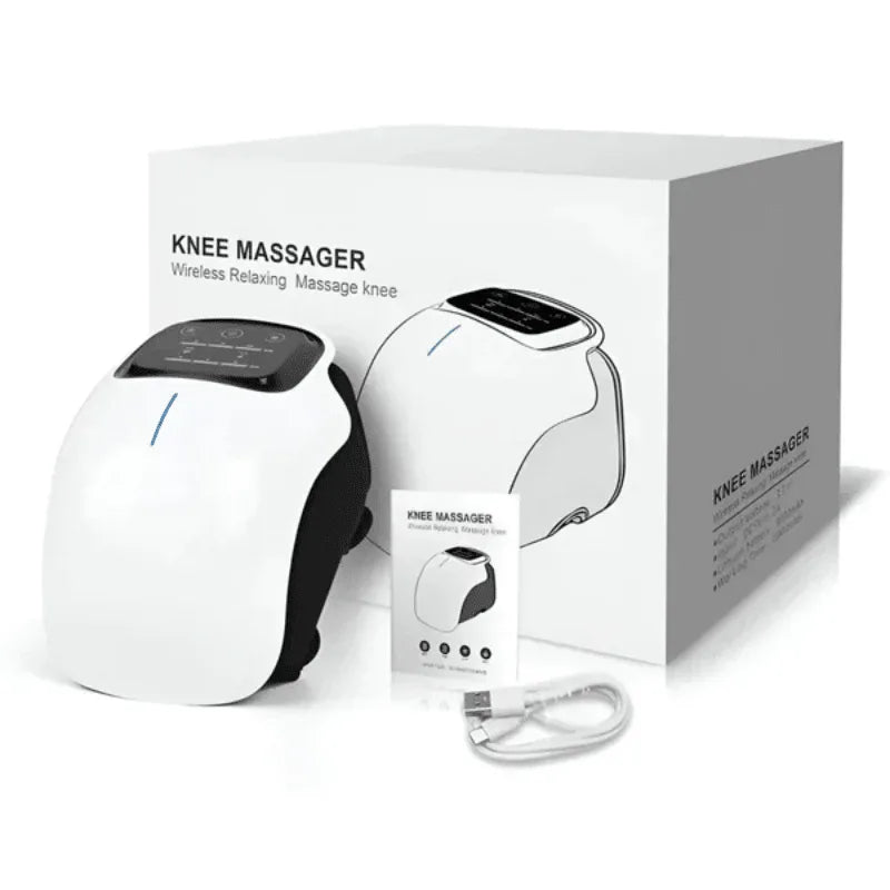 Electric Knee Massager with Heat & Vibration - Yalla Deals