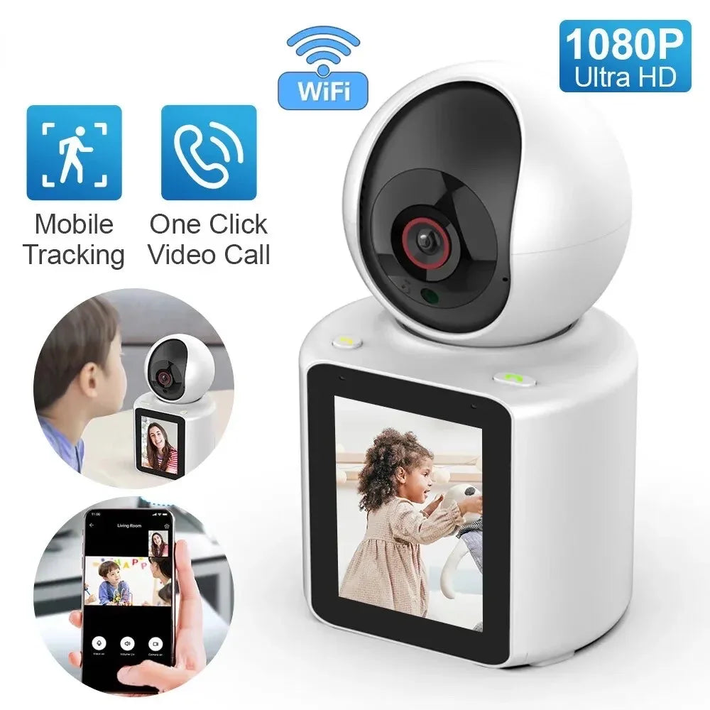 WiFi Smart HD Video Calling Camera with Two-Way Audio & One-Click Call - Yalla Deals