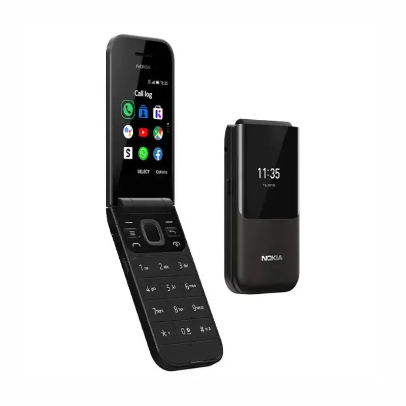 Nokia 2720 Flip 4G Dual SIM Mobile Phone with 1500mAh Battery - Yalla Deals