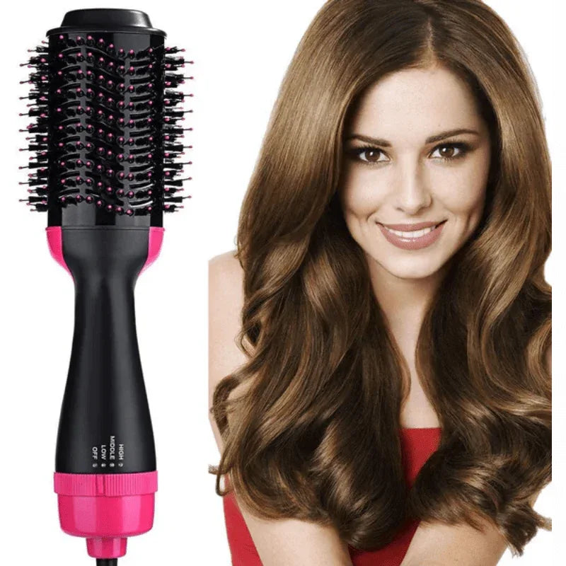 One Step Hair Dryer and Styler Hot Air Brush Volumizer - Yalla Deals