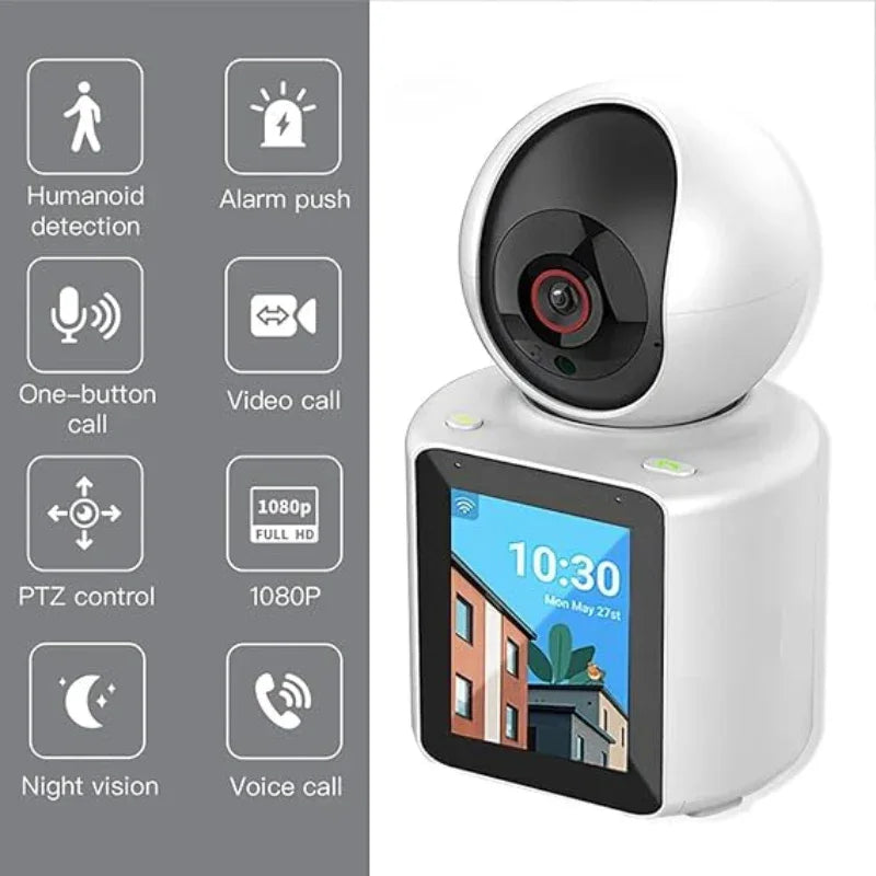 WiFi Smart HD Video Calling Camera with Two-Way Audio & One-Click Call - Yalla Deals